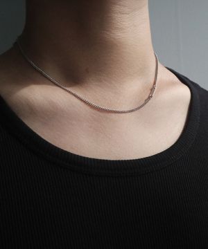 남자 체인 목걸이 써지컬 스틸 CLEF MINI SIMPLE NEC