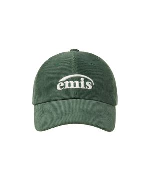 NEW LOGO CORDUROY EMIS CAP (RENEWAL)-GREEN