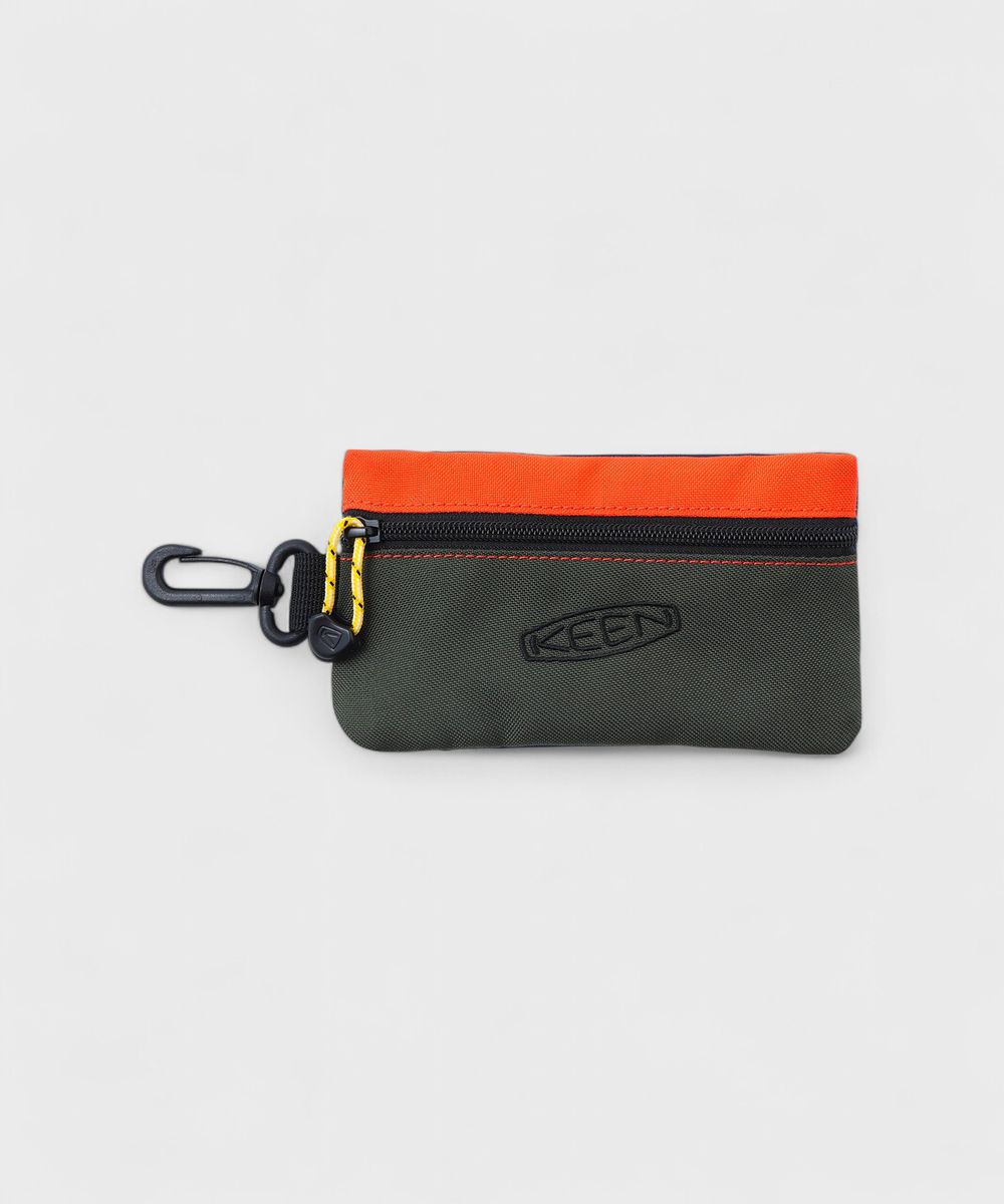 하베스트 머티리얼 롱 카드 홀더 ORANGE/OLIVE