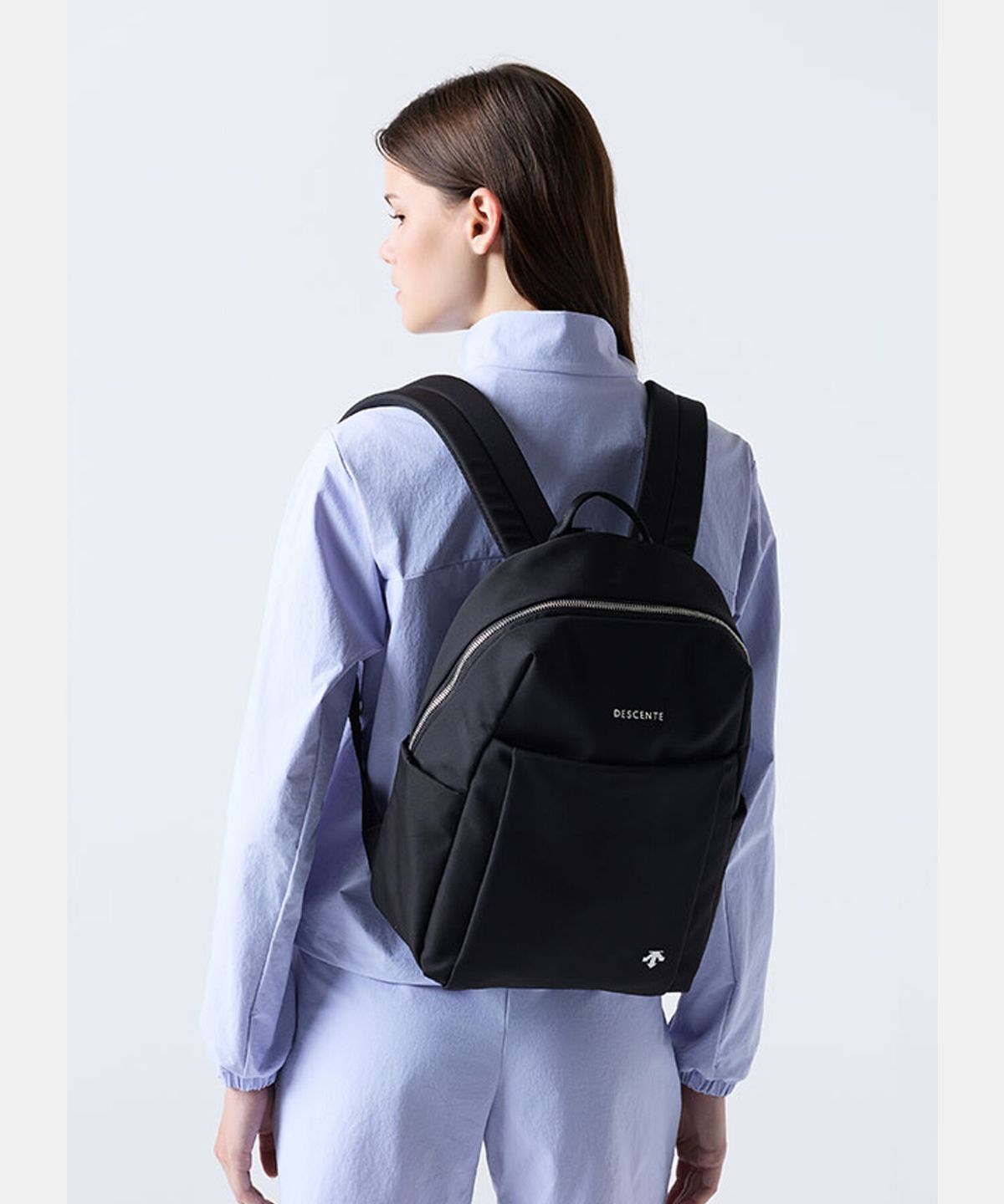 데상트(DESCENTE) 우먼스 데일리 백팩 블랙(SQ322UBP70)