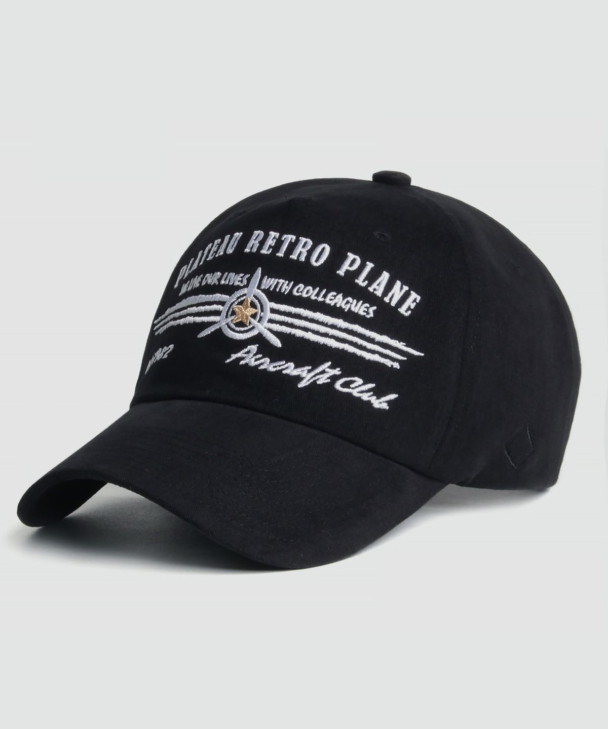 플래토(PLATEAU) 피치원단 볼캡 PLATEAU RP CAP BLACK