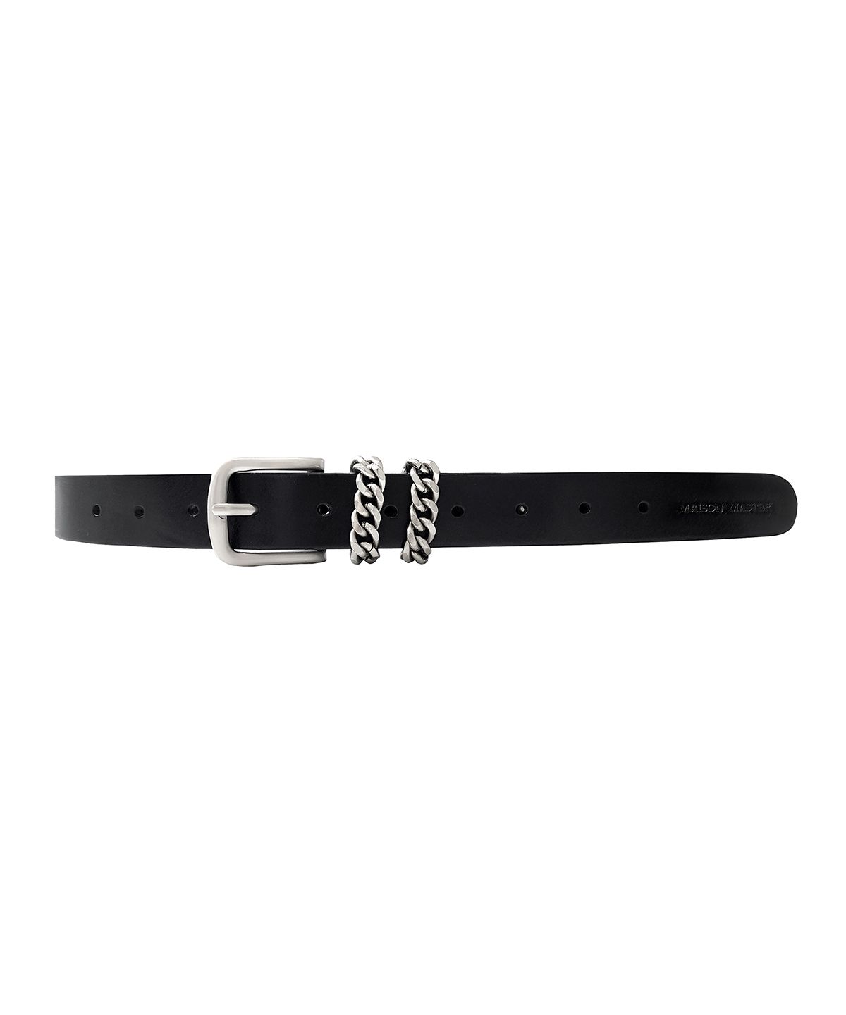 메종마스터(MAISON MASTER) 더블체인 벨트  (ITALY LEATHER)