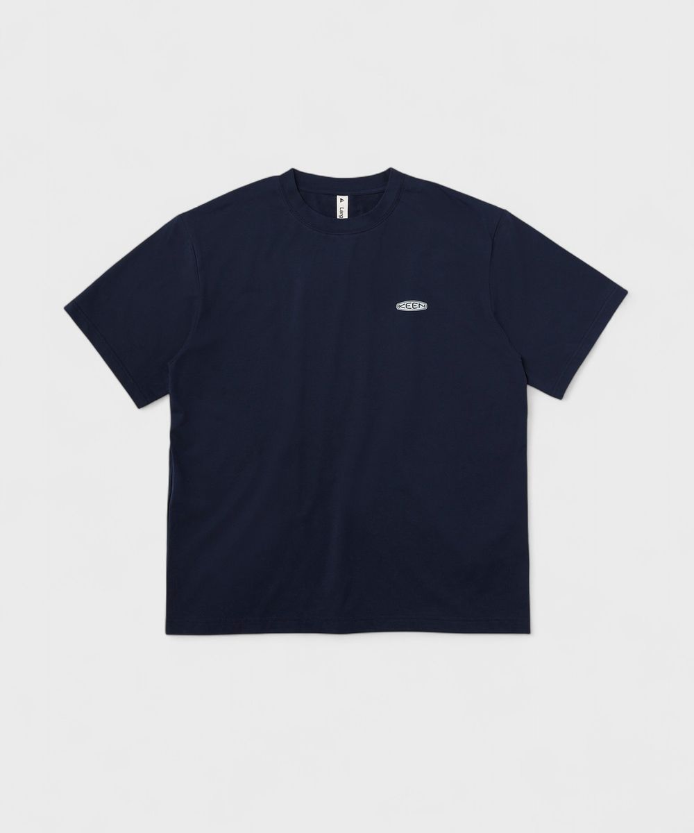 하베스트 캠프 포토 남여공용 티셔츠 NAVY