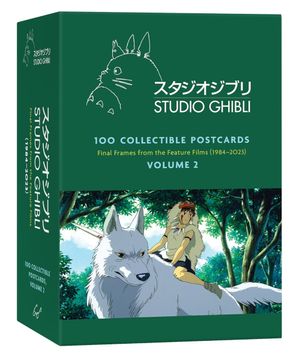 Studio Ghibli 100 Postcards, Volume 2 : 스튜디오 지브리 엽서 100장 세트 2탄 (소장용 포스트 카드 박스 세트)