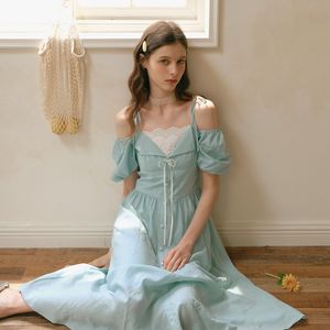 Cest_Two-way puff sleeve dress