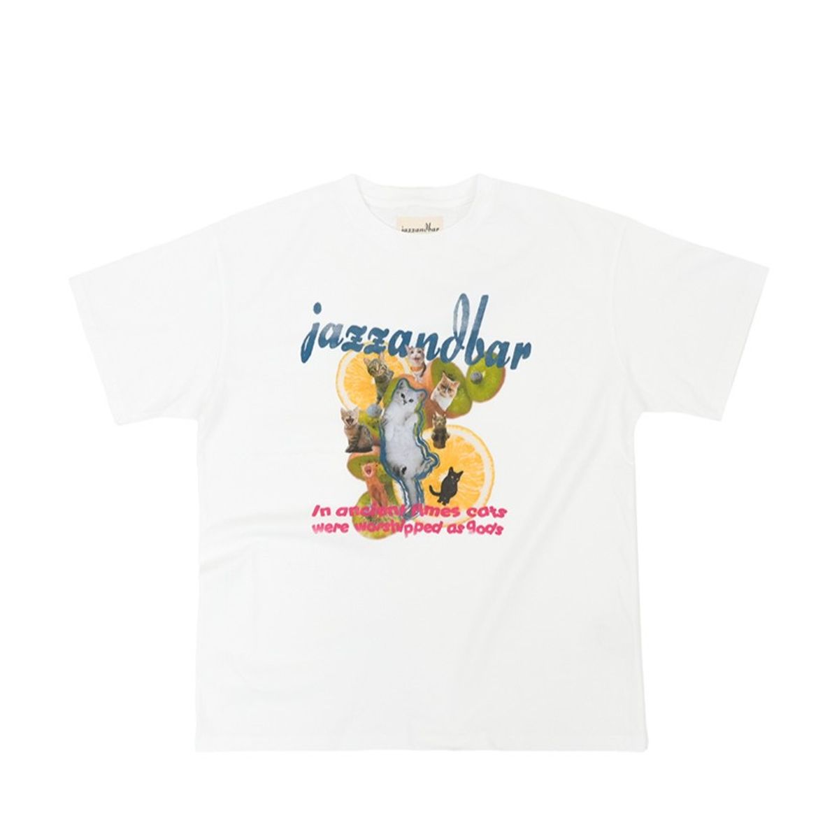 재즈앤바(JAZZ&BAR) Fruit Cat T-SHIRTS