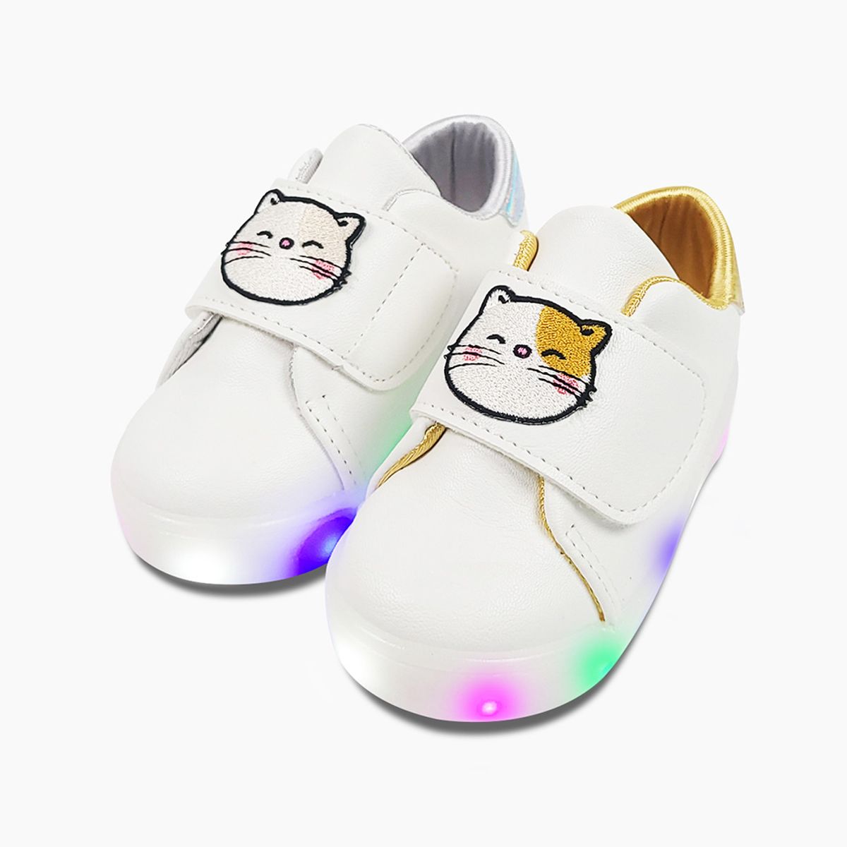 베이비솔(BABYSOLE) 야옹아 놀자 LED 신발