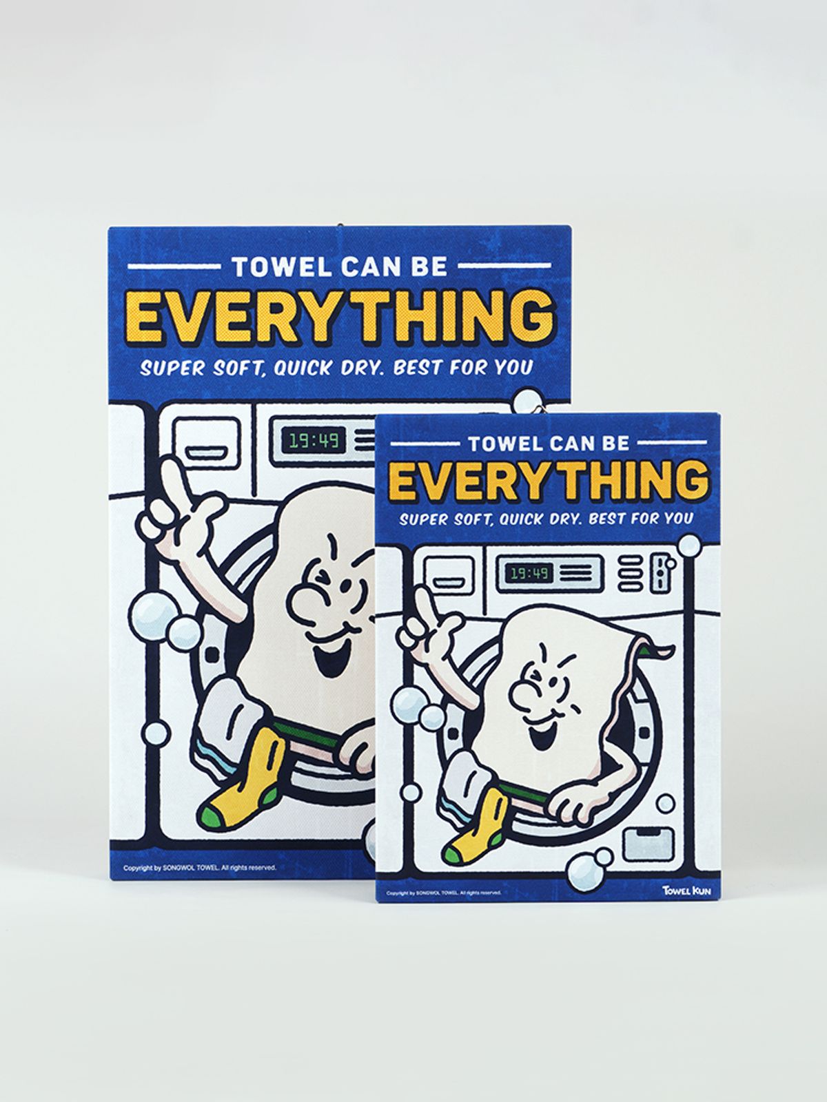 타올쿤(TOWELKUN) 타올쿤 캔버스 액자 Everything