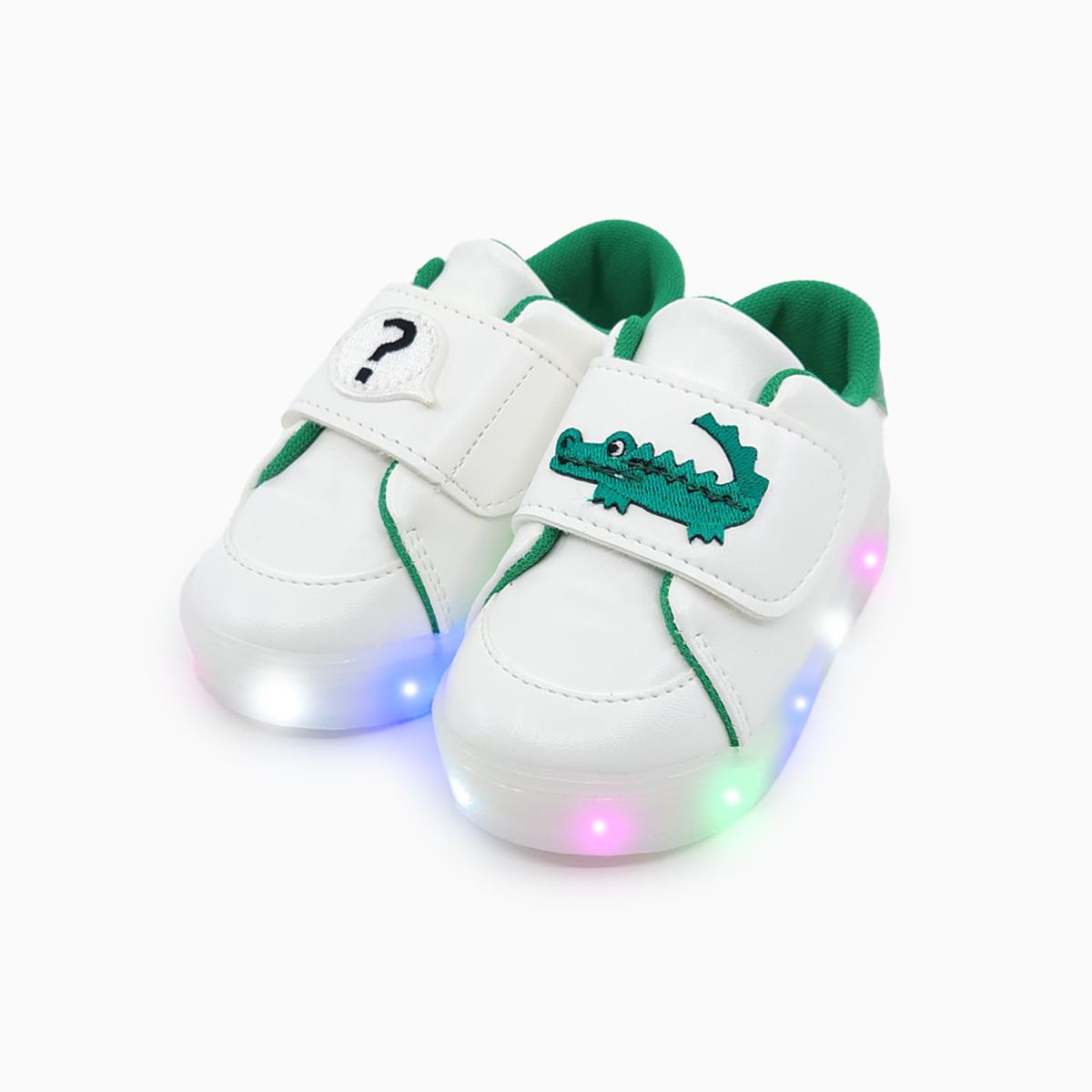 베이비솔(BABYSOLE) 궁금한악어LED슈즈