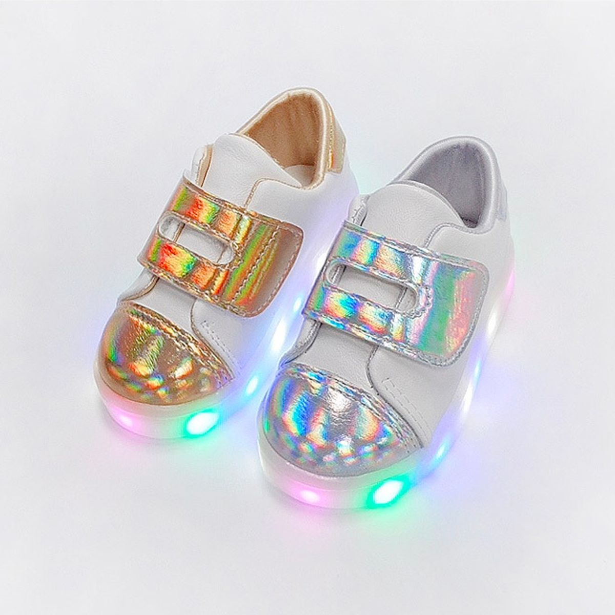 베이비솔(BABYSOLE) 홀로그램라이팅슈즈