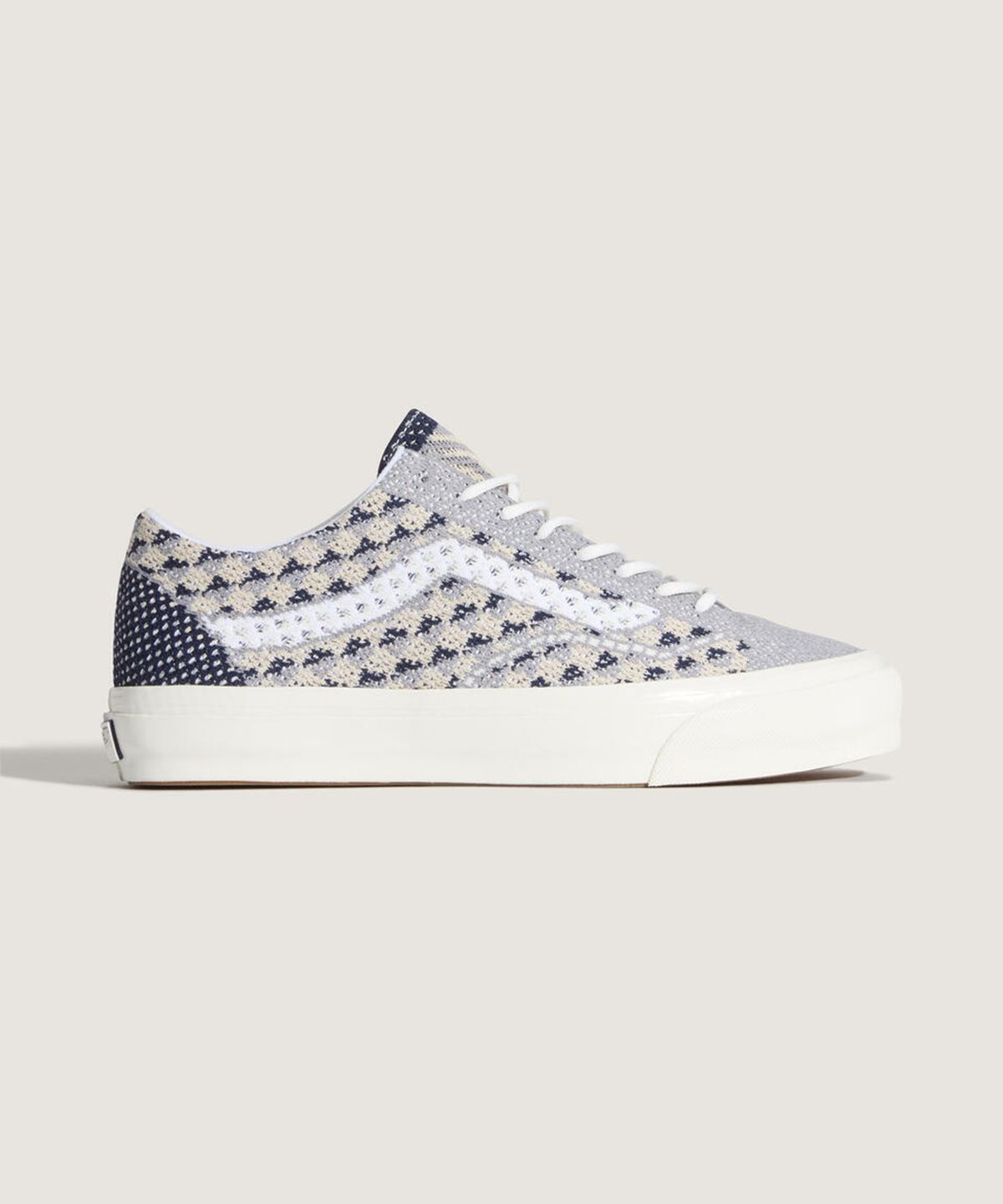 반스(VANS) 프리미엄 올드스쿨 36 EK - 게오 체크 포스트 그레이 / VN000EFK85T1