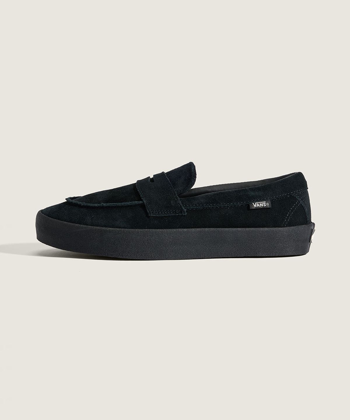 반스(VANS) 스케이트 로퍼 - (스웨이드) 블랙:블랙 / VN000VA6BKA1