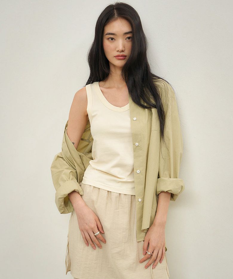 SUMMER BASIC SHIRTS [ 4 COLORS ]
