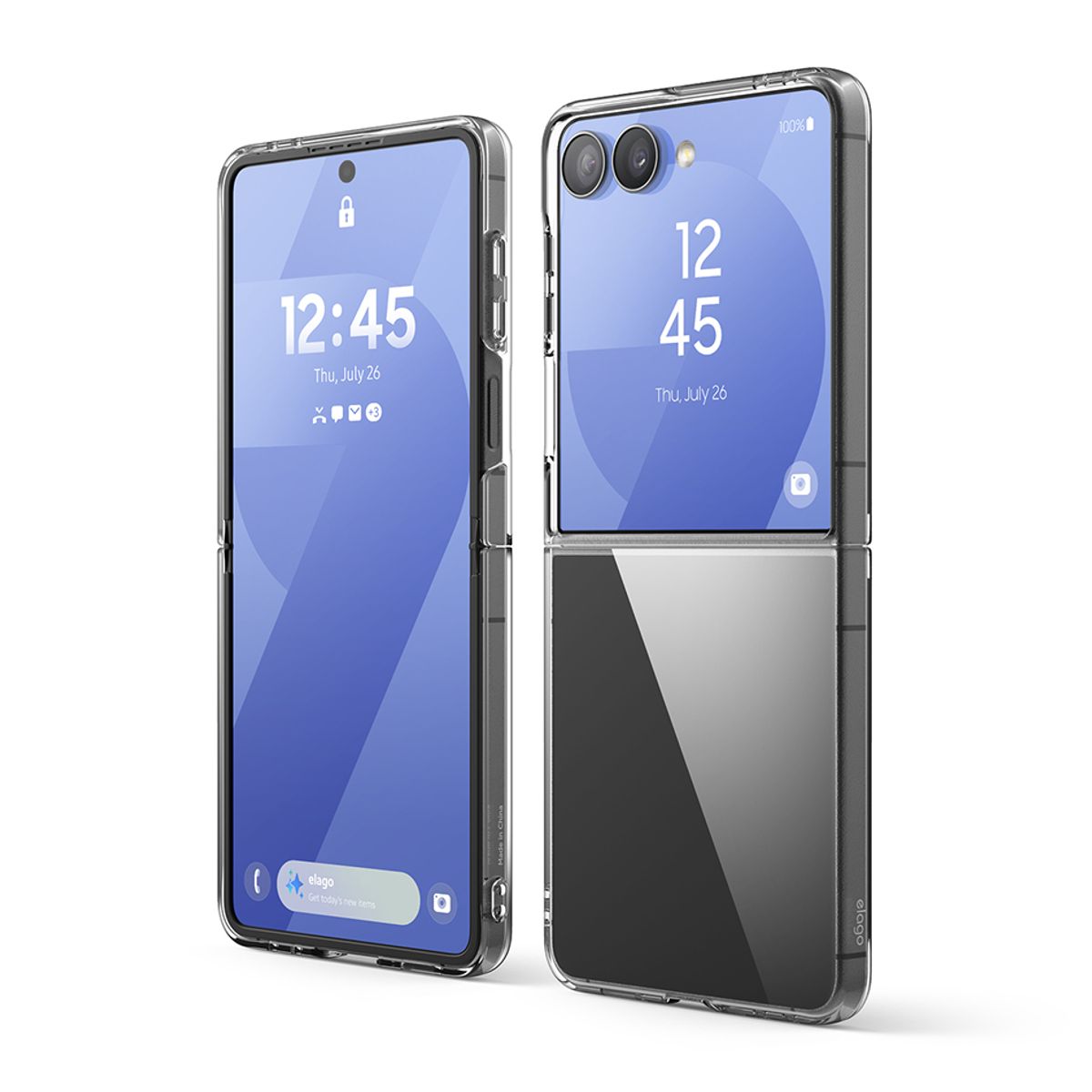 엘라고(ELAGO) 갤럭시 Z 플립7 슬림 투명 케이스