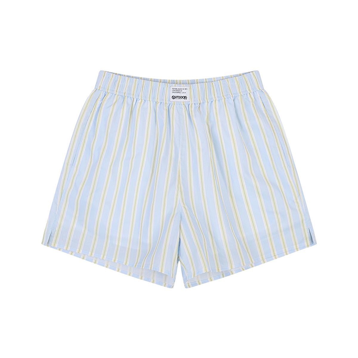 아웃도어 프로덕츠(OUTDOOR PRODUCTS) W STRIPE VACANCE SHORTS (BLUE)