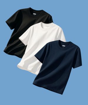 [3PACK] GG-COOL-S-T-111 쿨링 냉감 아이스 반팔 티셔츠 3컬러 1세트