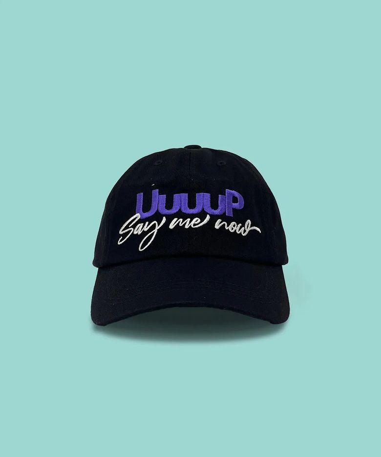 SAY ME NOW 로고 볼캡 - 블랙