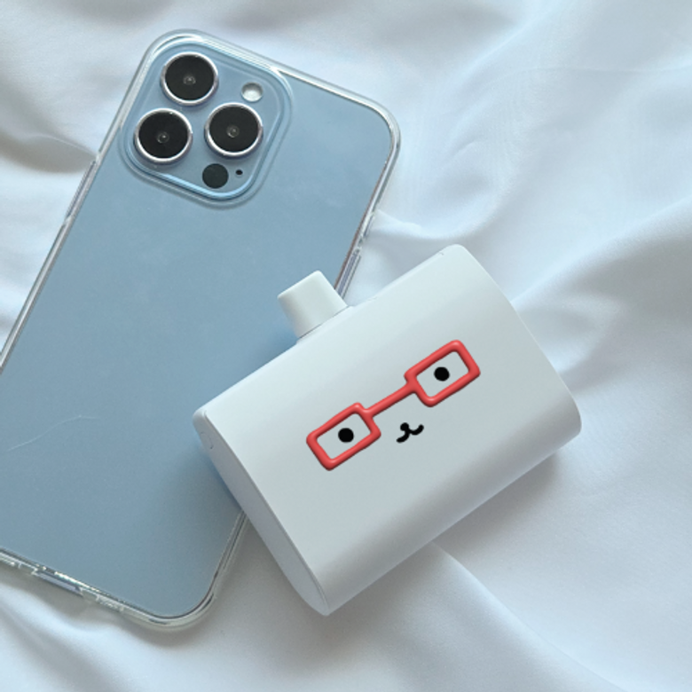 BZ 큐티킥시크 아이폰 갤럭시 듀얼 도킹 보조배터리 10000mah