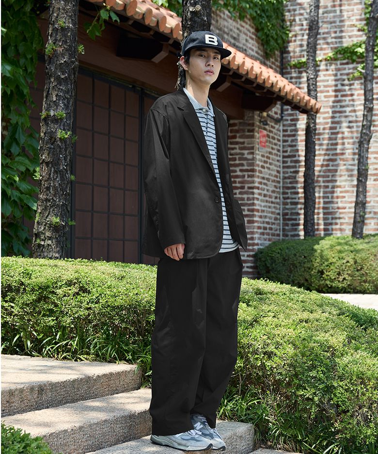 ALL WEATHER DRAPE SET-UP (BLACK)