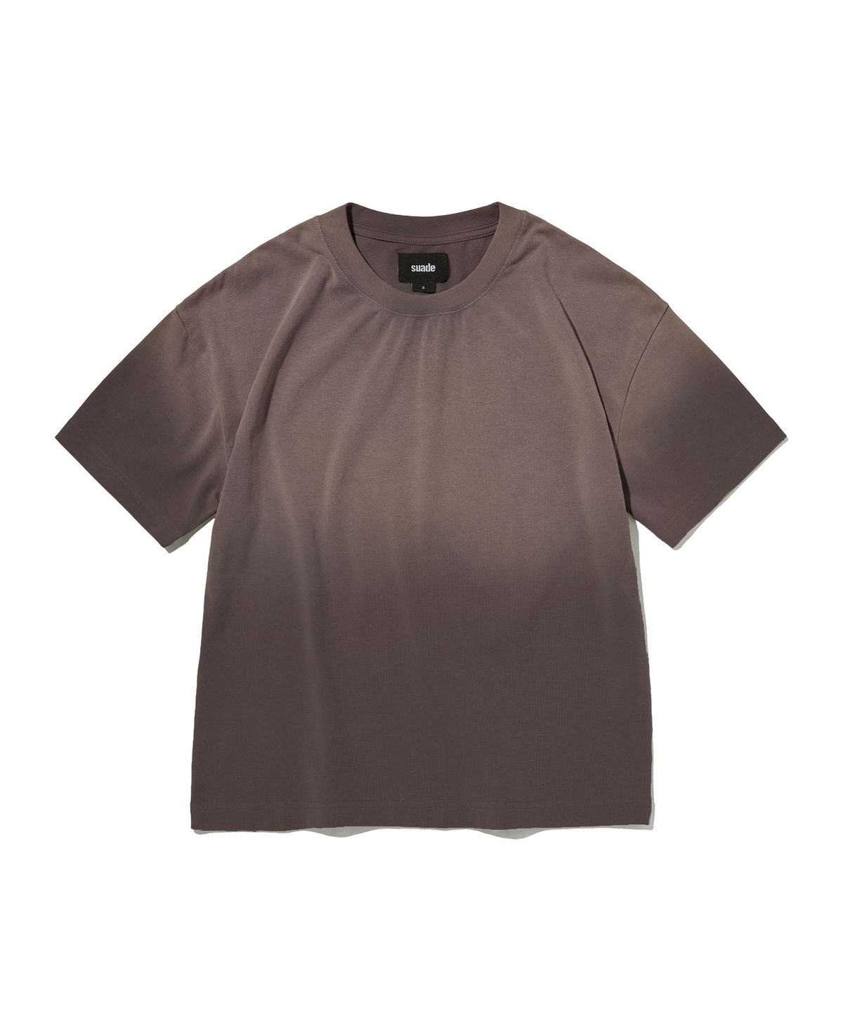 스웨이드(SUADE) CROPPED TEE [STONE BROWN]