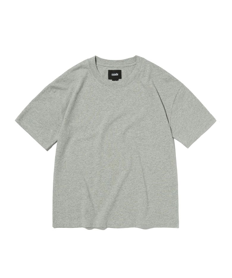 CROPPED TEE [GRAY]