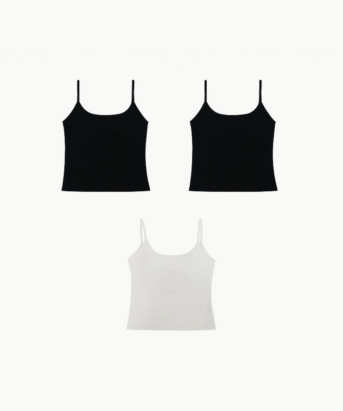 엣프터(8FTER) [3PCS] 누디 백리스 브라탑 - 2Colors