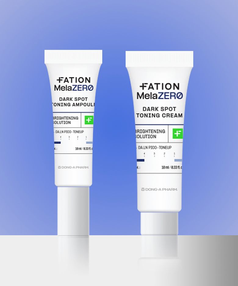 멜라제로 기미잡티 토닝 2종 키트(앰플 10ml+크림 10ml)