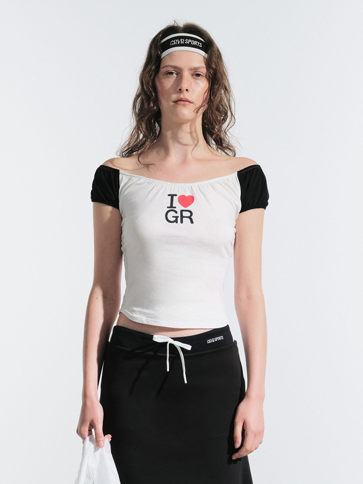 그로브(GROVE) MIKI T-SHIRT (WHITE)