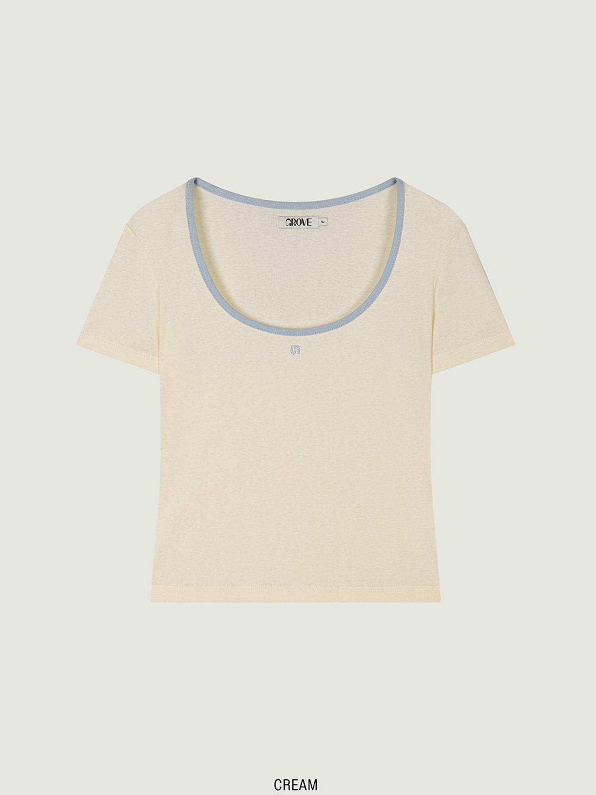 그로브(GROVE) IVY SAND T-SHIRT (CREAM)