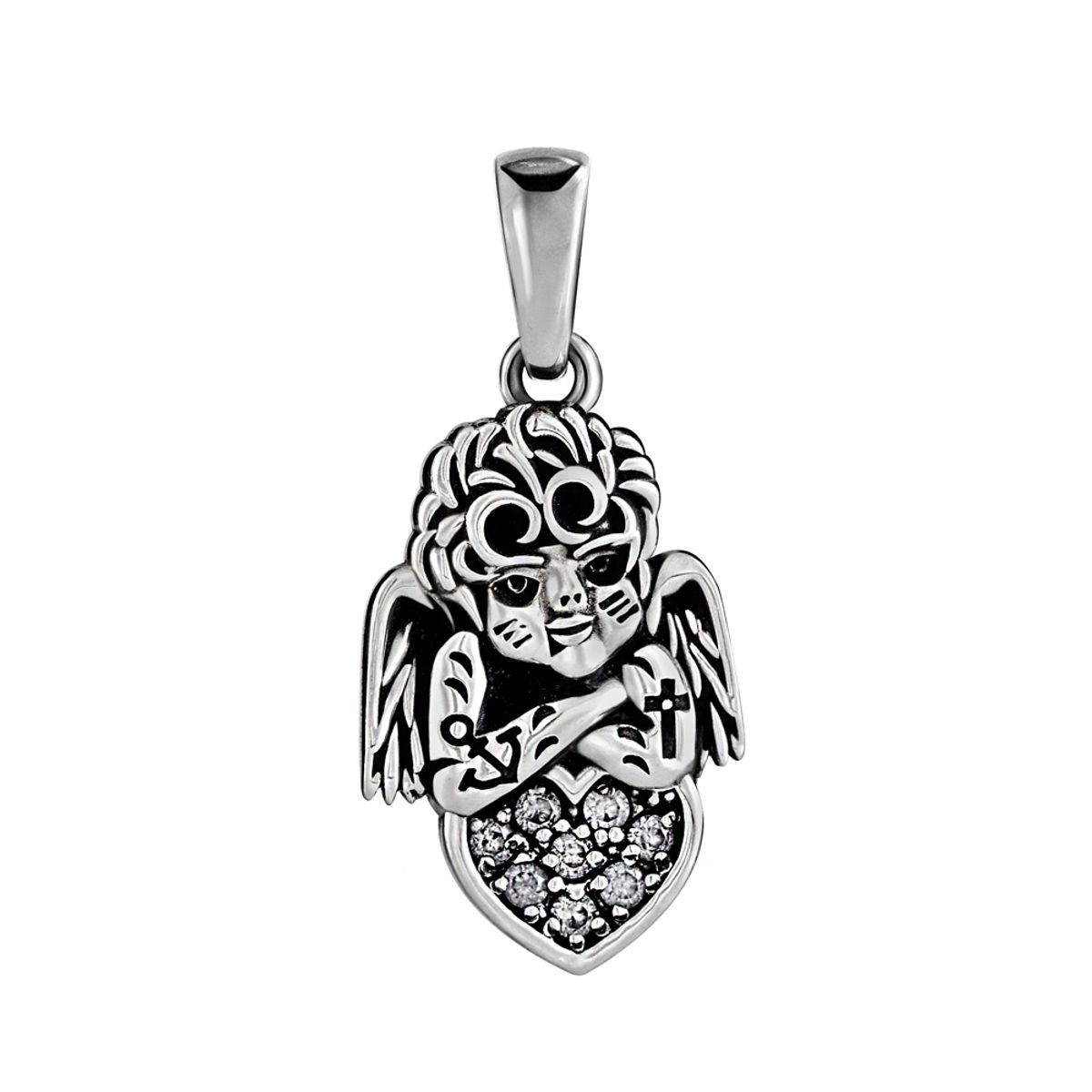 어나니머스아티즌(ANONYMOUS ARTISAN) Angel of Love Pendant - White