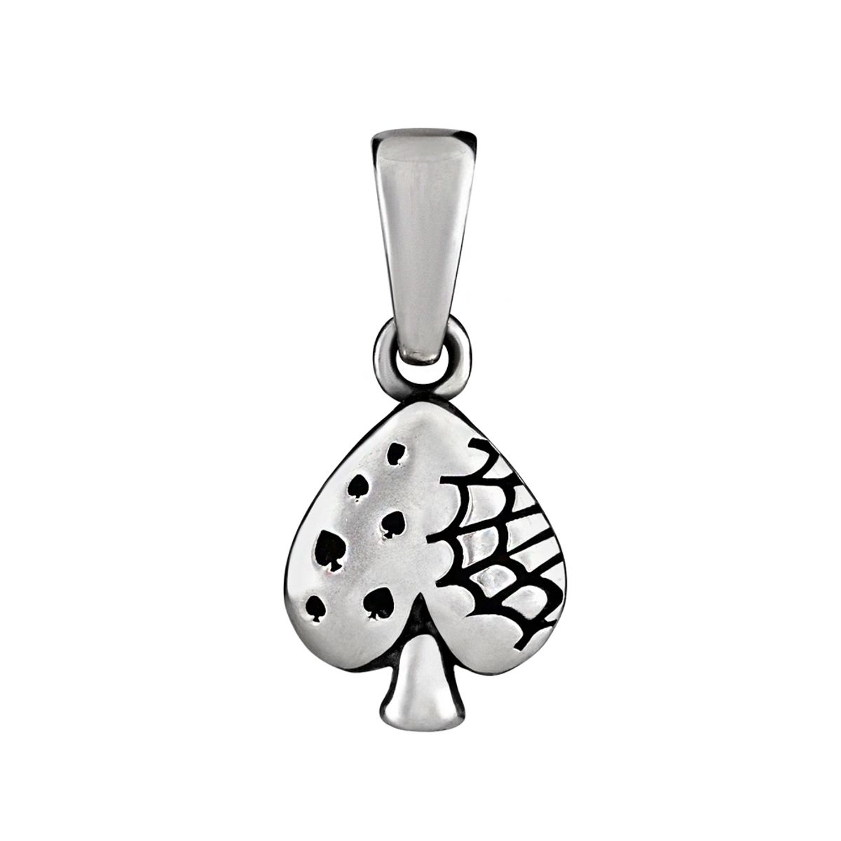어나니머스아티즌(ANONYMOUS ARTISAN) Trump Card Suit Pendant - Spade