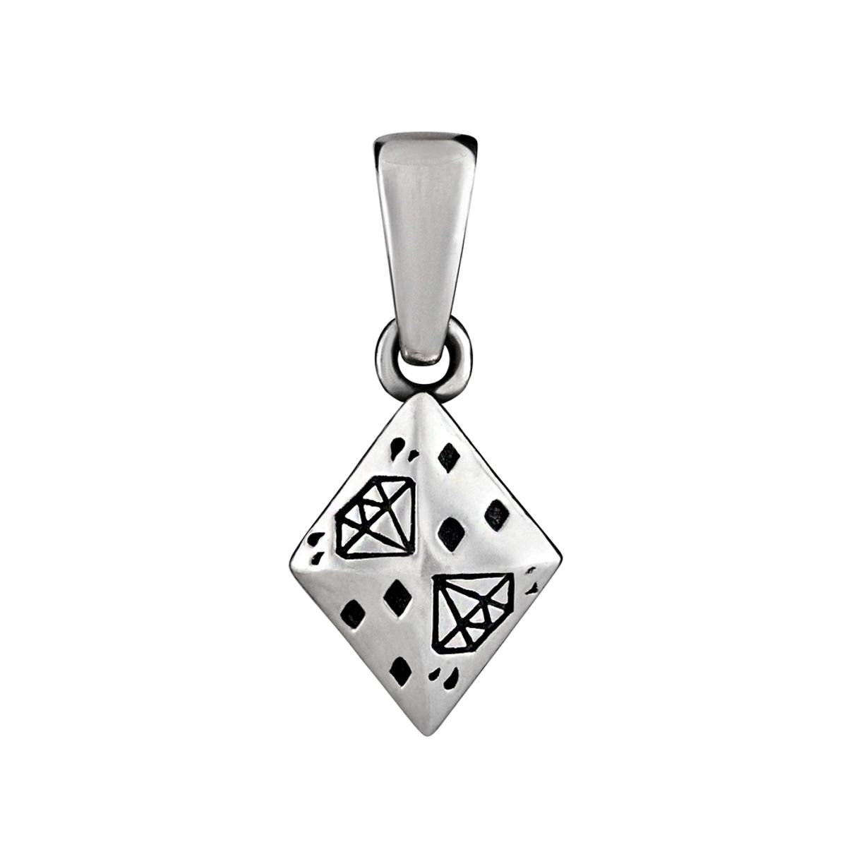 어나니머스아티즌(ANONYMOUS ARTISAN) Trump Card Suit Pendant - Diamonds