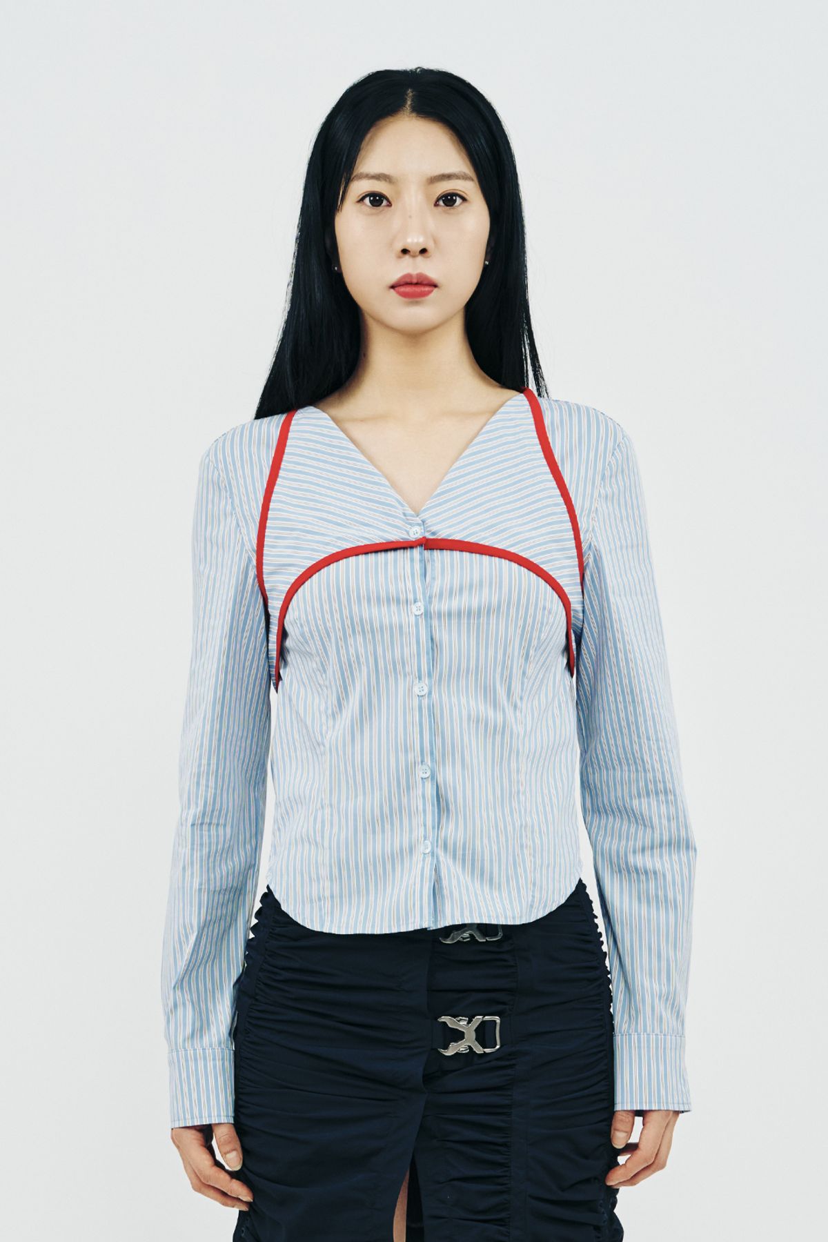 페노메논시퍼(PHENOMENON SEEPER) MULTI LAYERD SHIRT