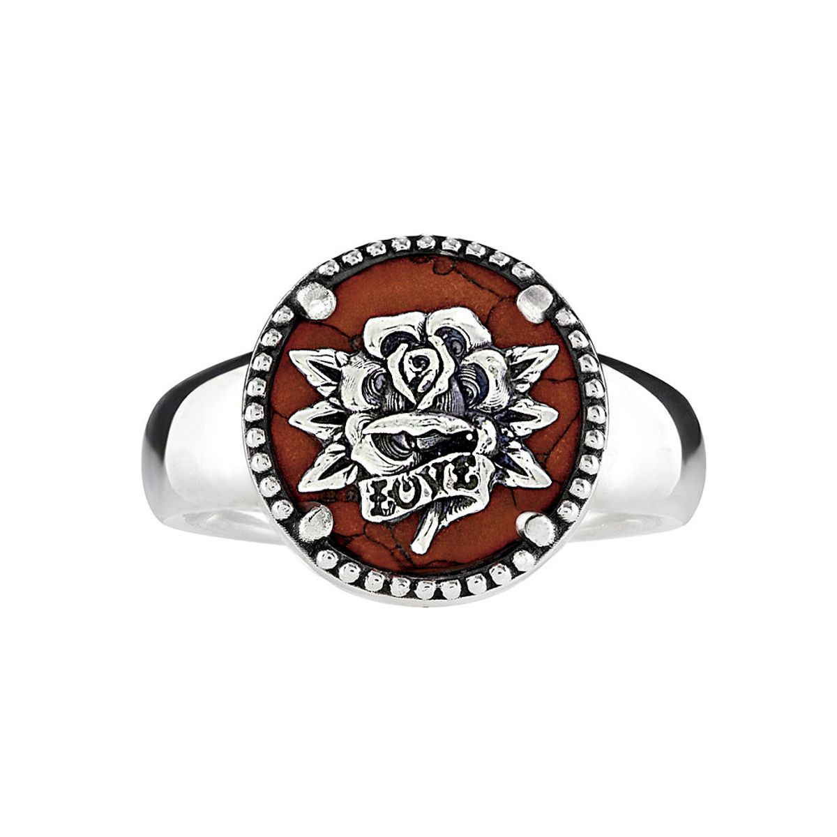 어나니머스아티즌(ANONYMOUS ARTISAN) Oldschool Frame Ring - flower