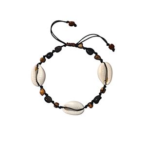 Shell & Stone Knotted Bracelet