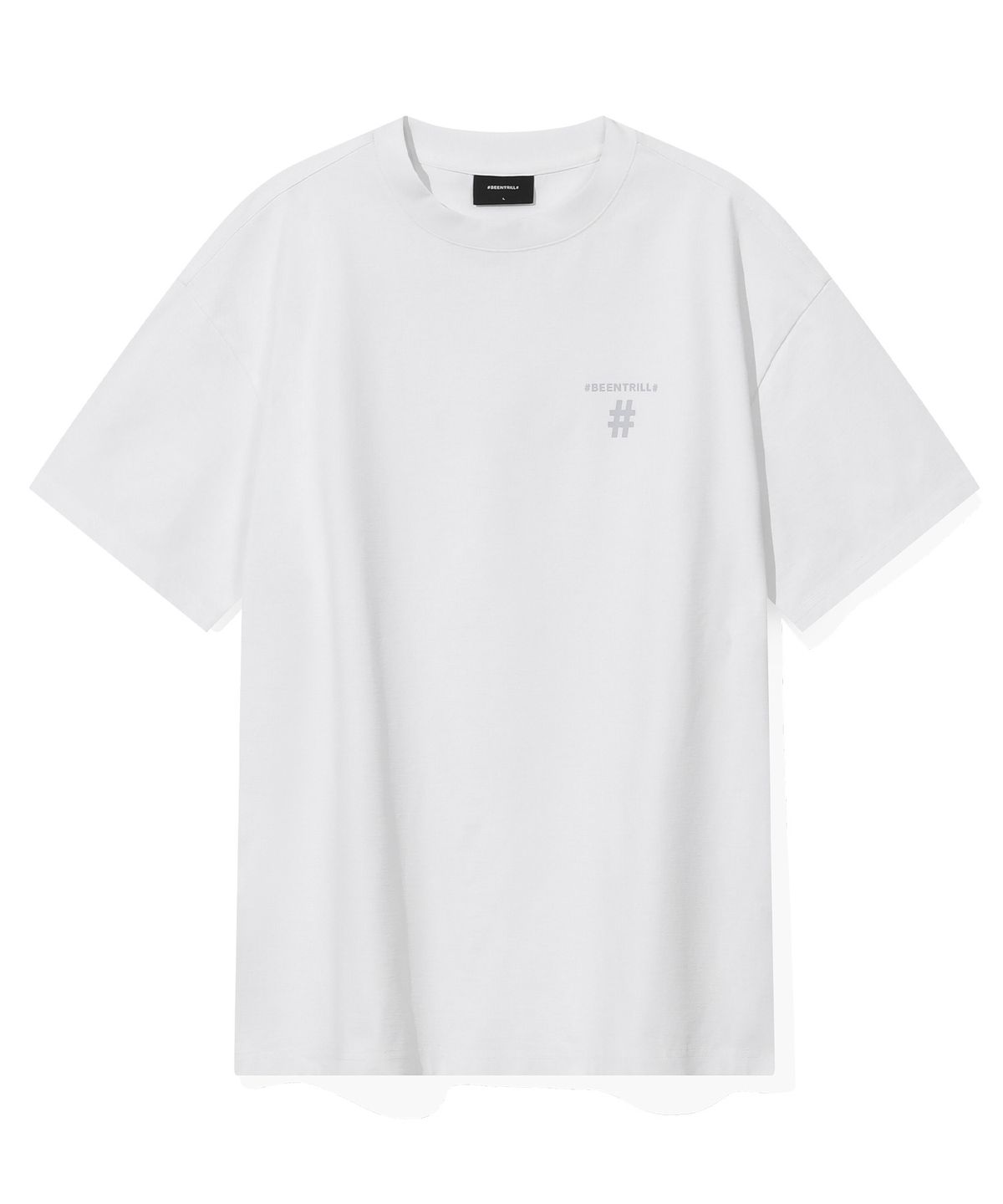 빈트릴(BEENTRILL) 썸머 뉴테크 티셔츠(화이트)