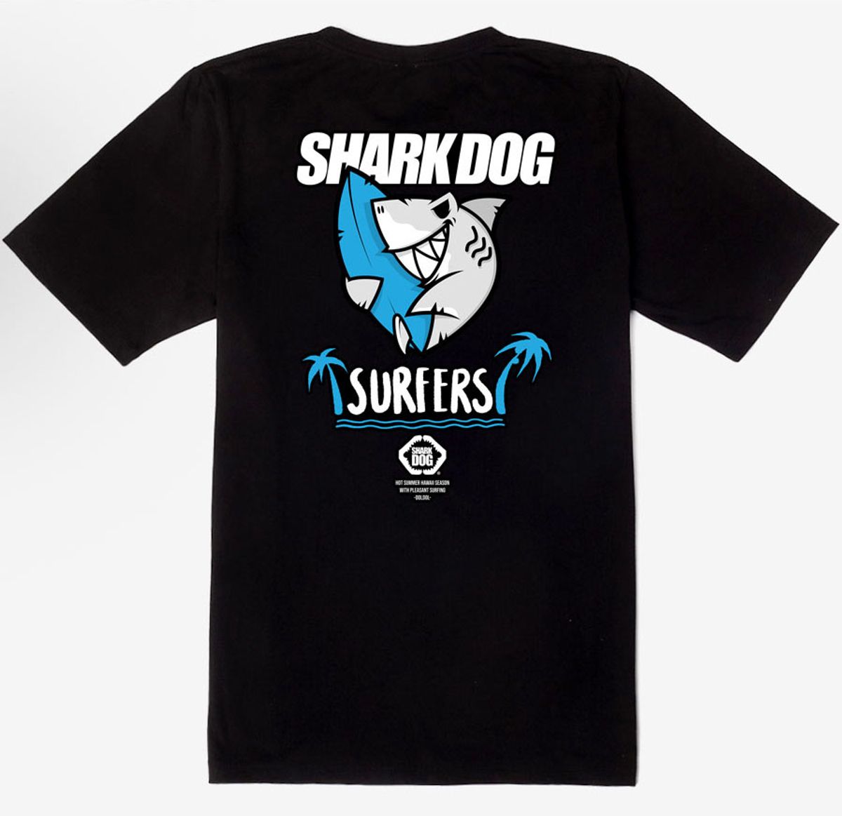 돌돌(DOLDOL) SHARK-DOG_tshirts-190 샤크독 서핑 하와이 그래픽 티셔츠 반팔티