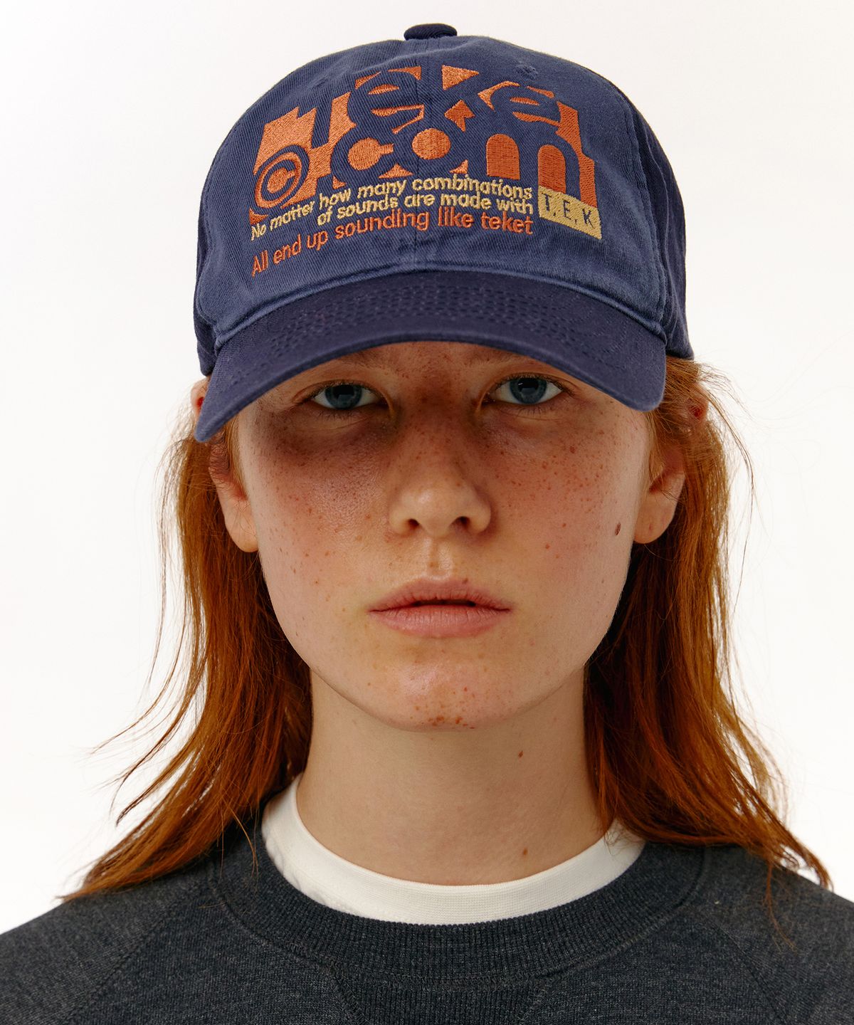 테켓(TEKET) Folder Cap Navy