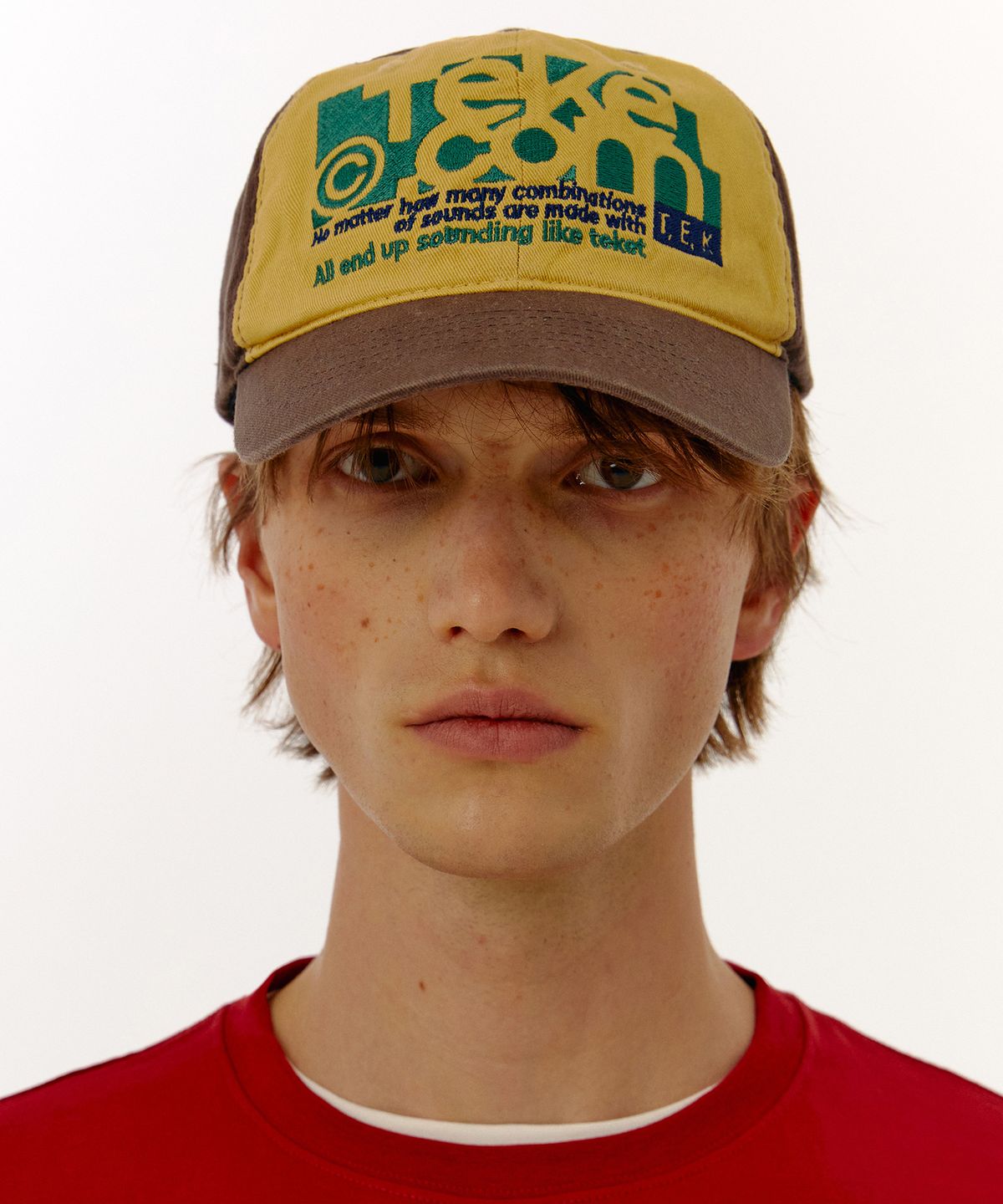 테켓(TEKET) Folder Cap Brown