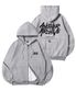 2WAY 그래피티 후드 집업_그레이
