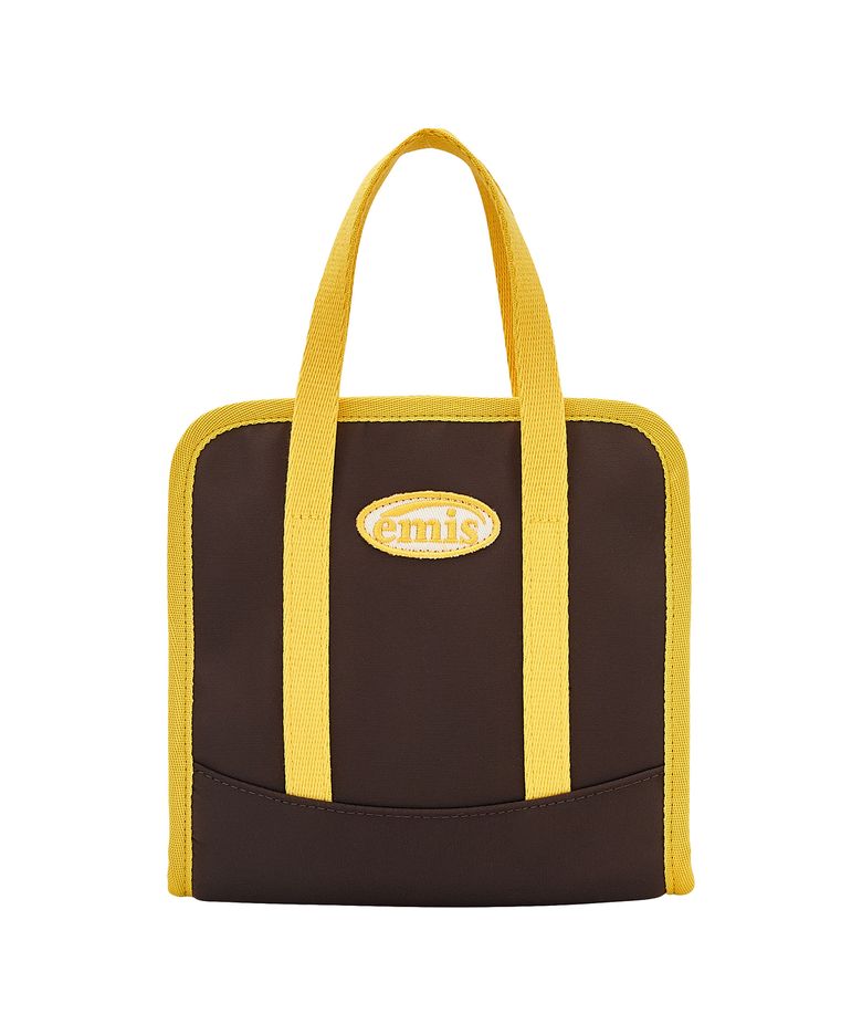 [PET] STRAP BOWL BAG-BROWN