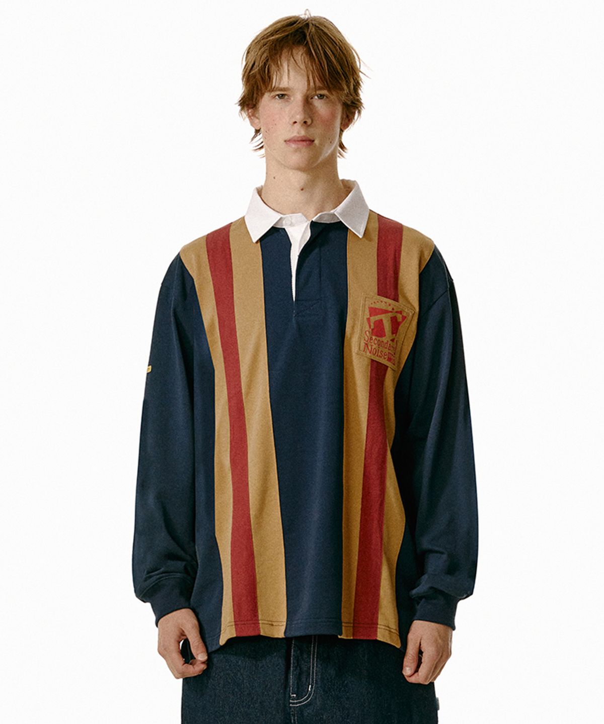 테켓(TEKET) T37 Overtone Rugby Shirt Navy
