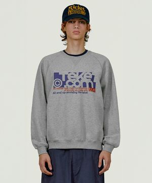 Folder Sweatshirt Melange Gray