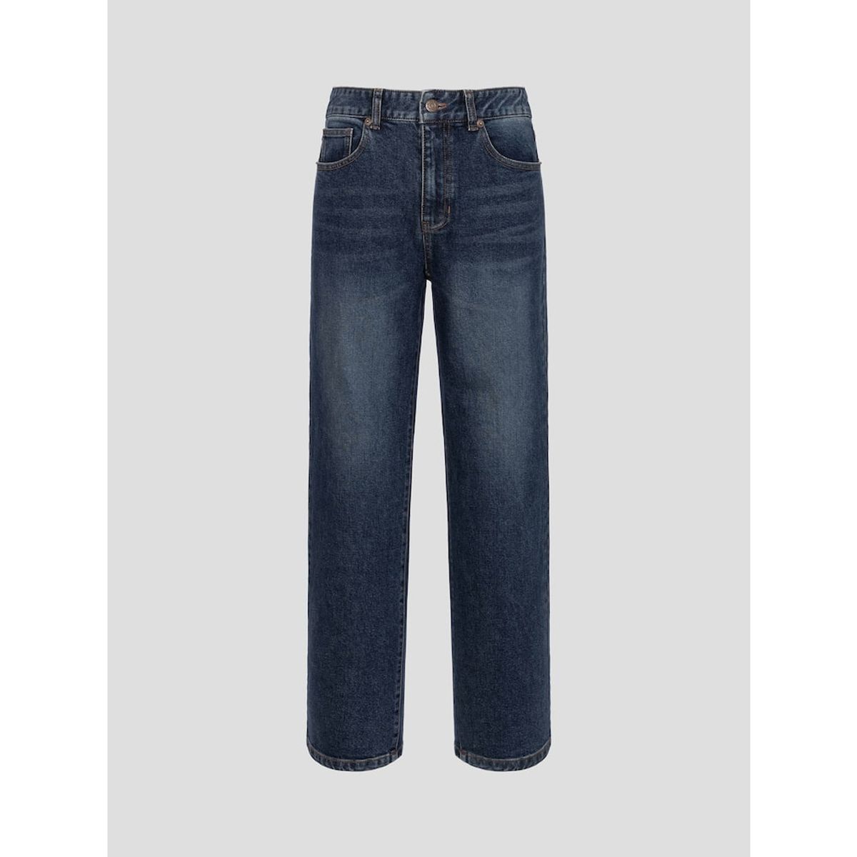 빈폴 레이디스(BEANPOLE LADIES) [Essential] 스트레이트 데님  네이비 (BF5721E11R)