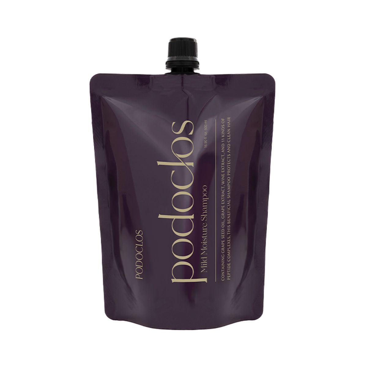 포도클로스(PODOCLOS) 탈모증상 완화 모발케어 마일드 모이스처 샴푸 500ML 리필용