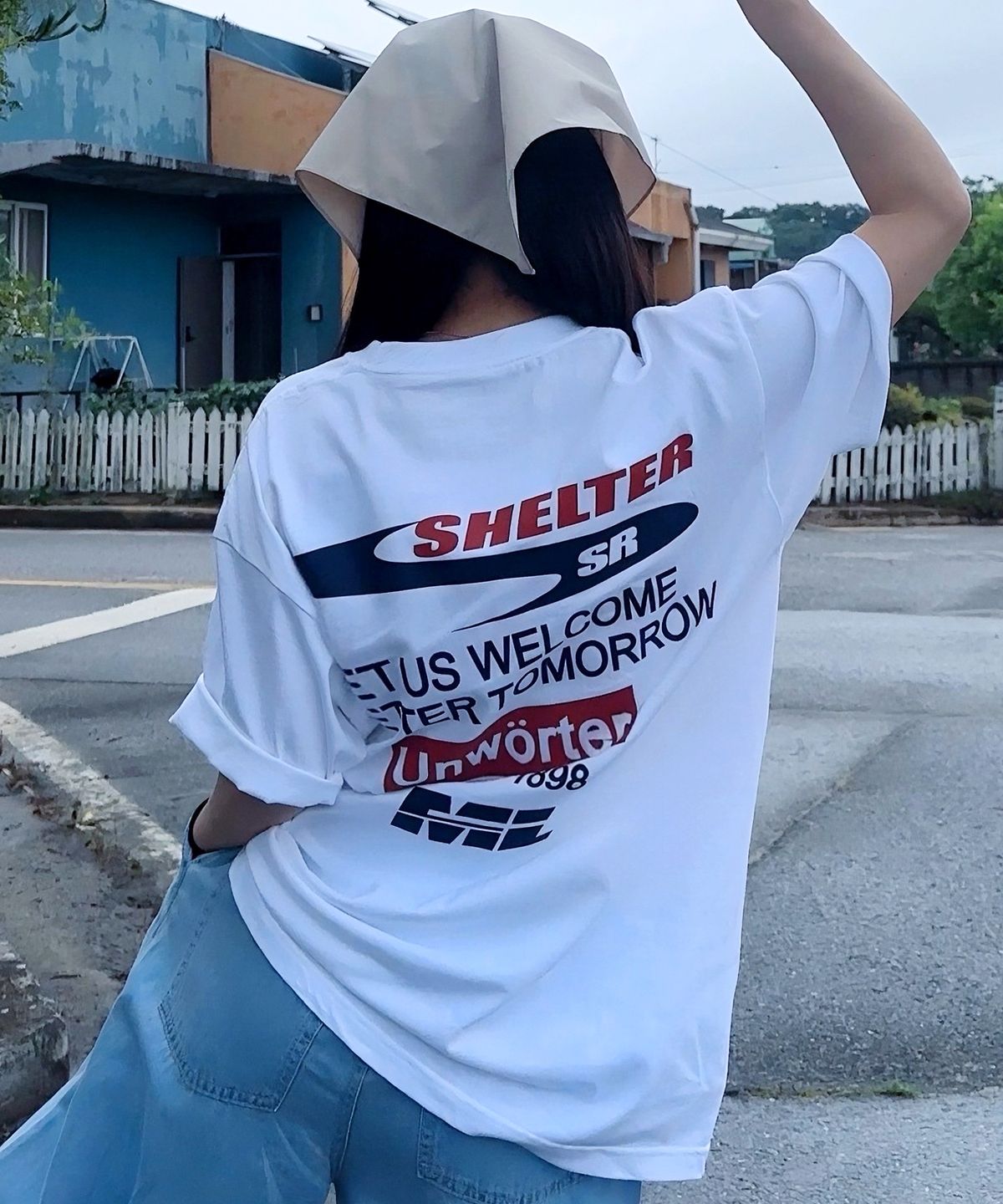 더마일(THEMILE) ML SHELTER CREW [WHITE]