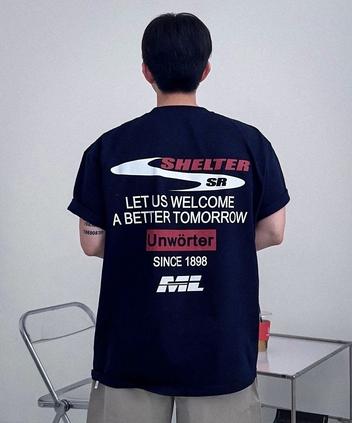 더마일(THEMILE) ML SHELTER CREW [NAVY]