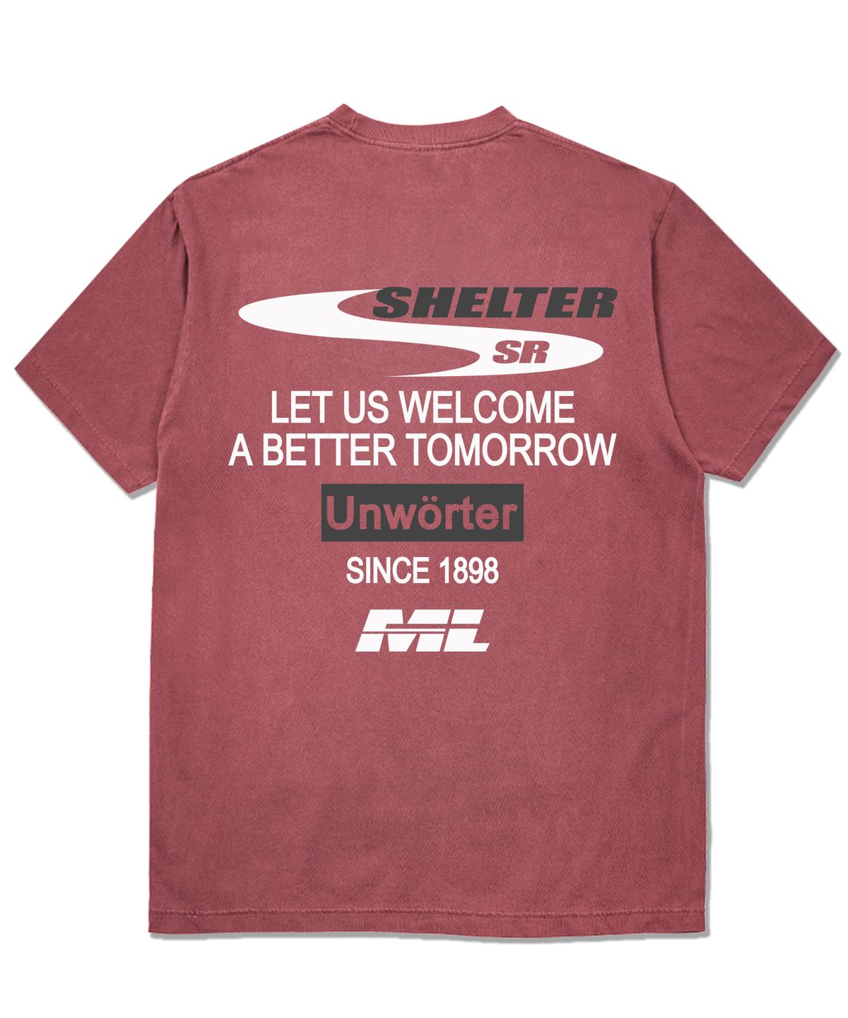 더마일(THEMILE) ML SHELTER CREW [PIGMENT RED]