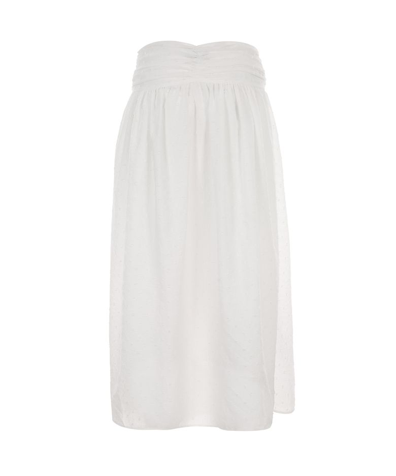 Center drape maxi skirt 002