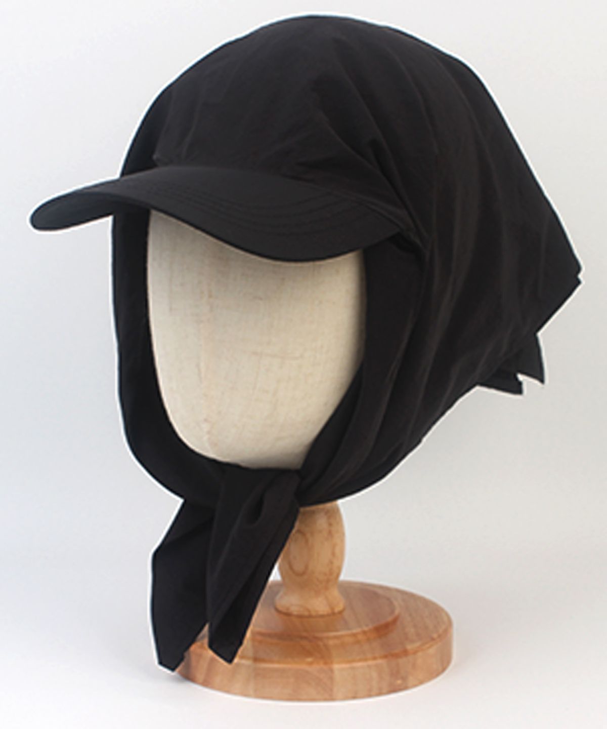 유니버셜 케미스트리(UNIVERSAL CHEMISTRY) Scarf Black BallCap 스카프볼캡